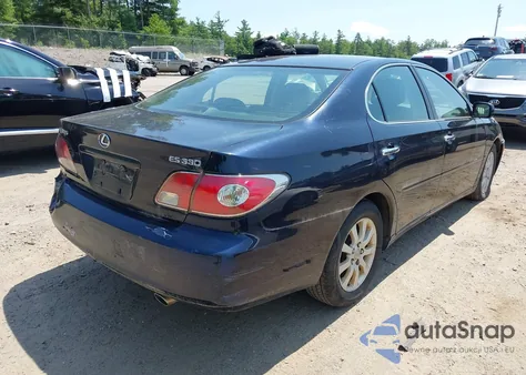 2004 Lexus Es 330 330 из США, поврежденный, VIN JTHBA30G245049065